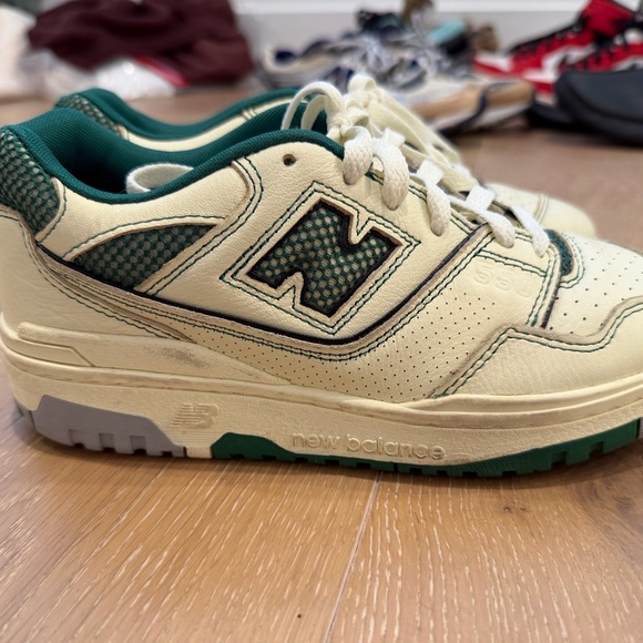 New Balance Shoes - New Balance ALD COLLAB Off-White and Teal Sneakers